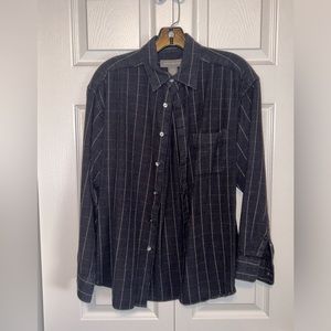 Banana Republic Men’s Large Flannel Shirt Wool‎ Blend